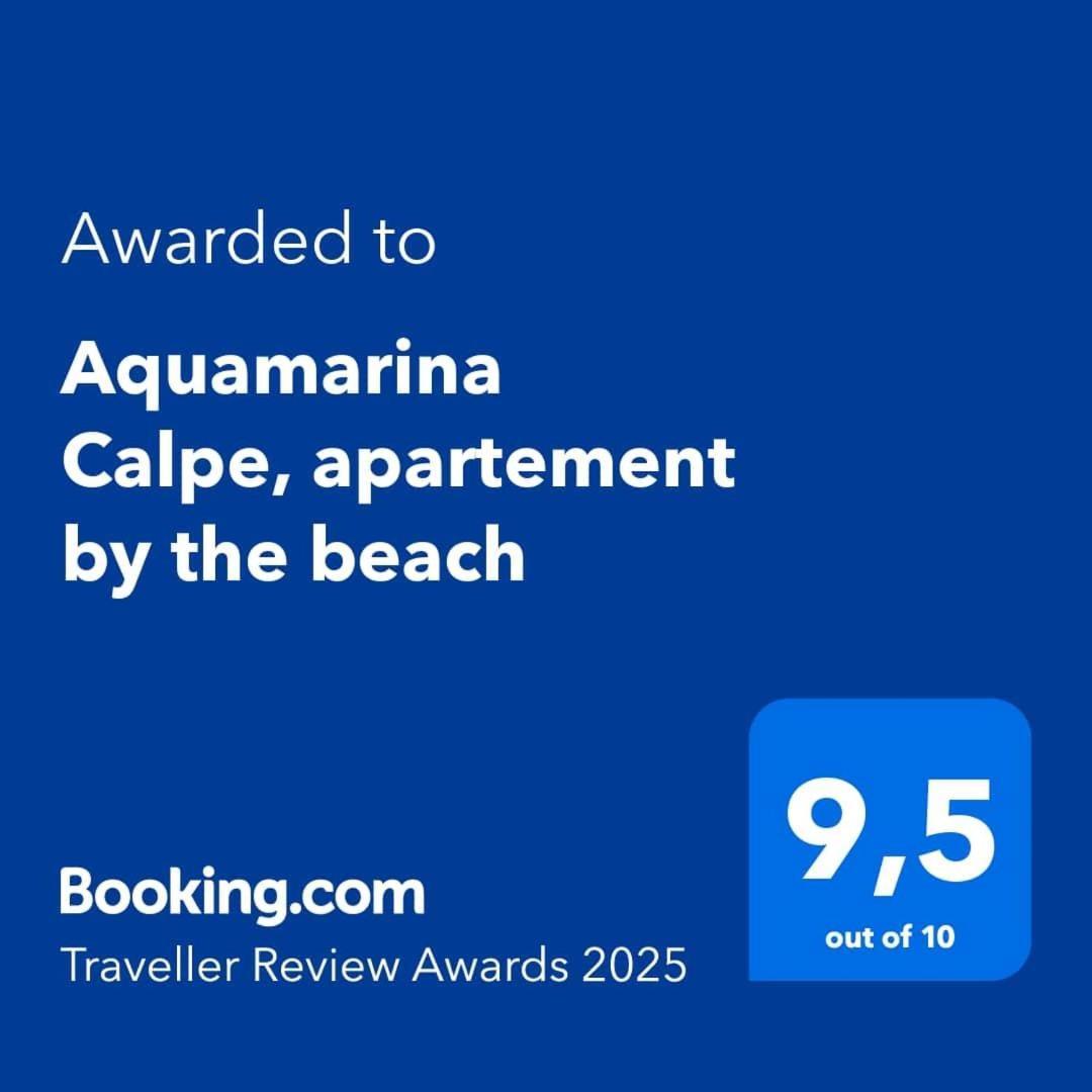 Aquamarina I Calpe, Apartement By The Beach Luaran gambar